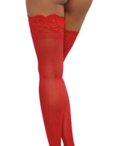 Thigh High – One Size – Red