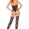 Teddy Bodystocking – One Size – Black