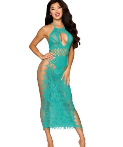 Bodystocking Gown Dmnd – One Size – Agate