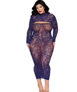 Bodystocking Gown and Shrug Dmnd – Queen – Eclipse