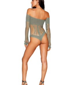 Long Sleeve Teddy – One Size – Sage