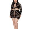 Chemise Dmnd – Queen Size – Black