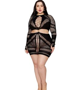 Chemise Dmnd – Queen Size – Black