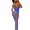 Crochet Bodystocking – One Size – Royal Blue