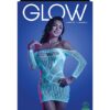 Ascension Long Sleeve Seamless Dress – One Size – White/blue