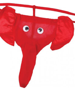 Elephant Thong – Red – One Size