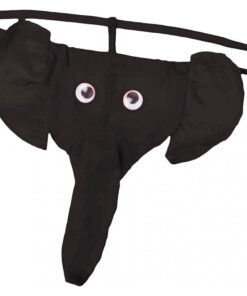 Elephant Thong – Black – One Size