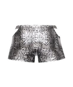 s’naked Pouch Short – X-Large – Silver/black