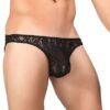 Stretch Lace Wonder Bikini – Medium – Black