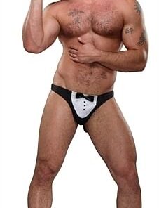 Maitre D Thong – One Size – Black