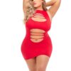 Can’t Commit Dress – Queen Size – Red