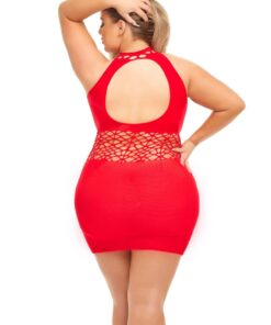 Rich B Phase Dress – Queen Size – Red