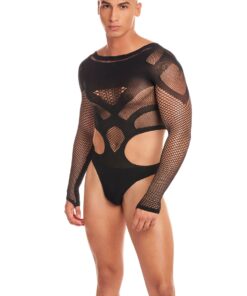 Out of Orbit Bodysuit – Large/xl – Black