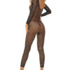 Crotchless Bodystocking – One Size – Black