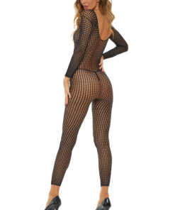 Crotchless Bodystocking – One Size – Black