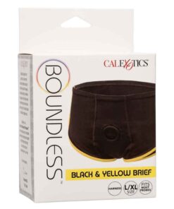 Boundless Black and Yellow Brief – Large/xlarge – Black/yellow