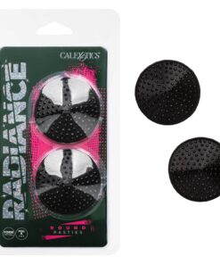Radiance Round Pasties – Black
