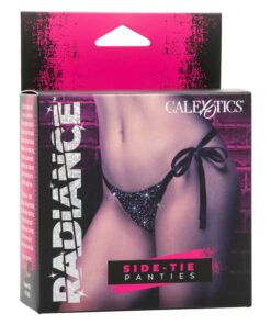 Radiance Side-Tie Panties – Black
